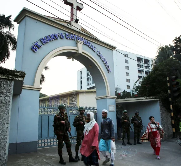 Bangladesh Catholics face Christmas under military guard after church attacks
