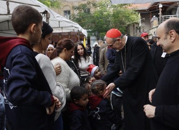 Cardinal Pizzaballa arrives in Gaza ahead of Christmas