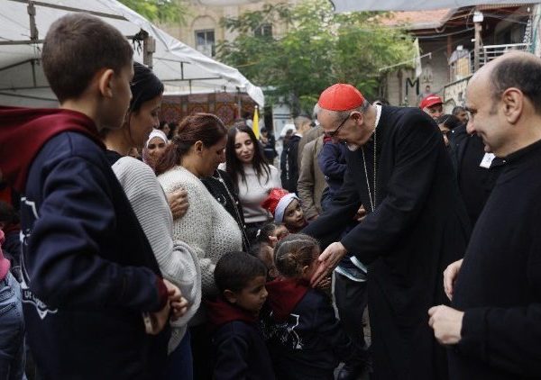 Cardinal Pizzaballa arrives in Gaza ahead of Christmas