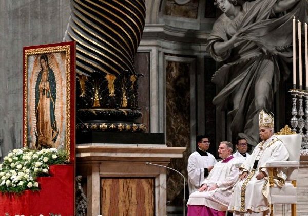 Pope at Mass of Our Lady of Guadalupe: Mary brings joy where human joy is lacking