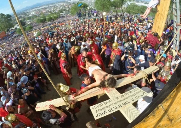 Representation of the Way of the Cross in Mexico recognized as UNESCO heritage site