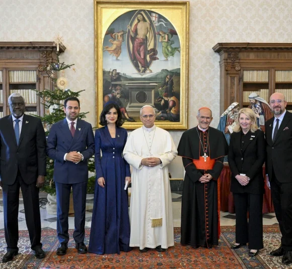 Pope Leo XIV, in meeting with award committee, calls for concrete acts of charity