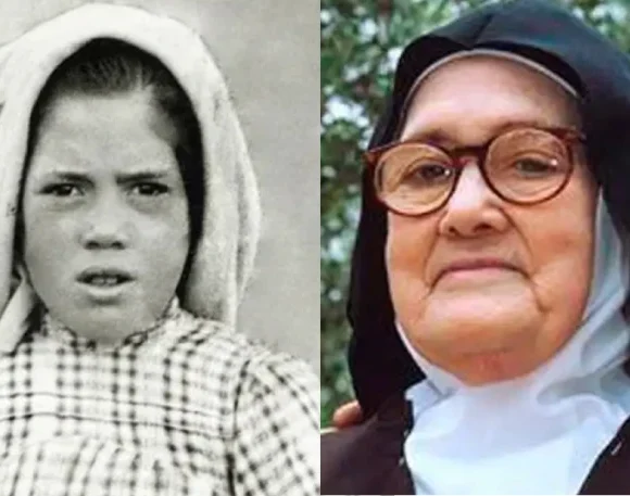 100 years ago today Our Lady appeared to Fatima visionary Sister Lucia in Pontevedra, Spain