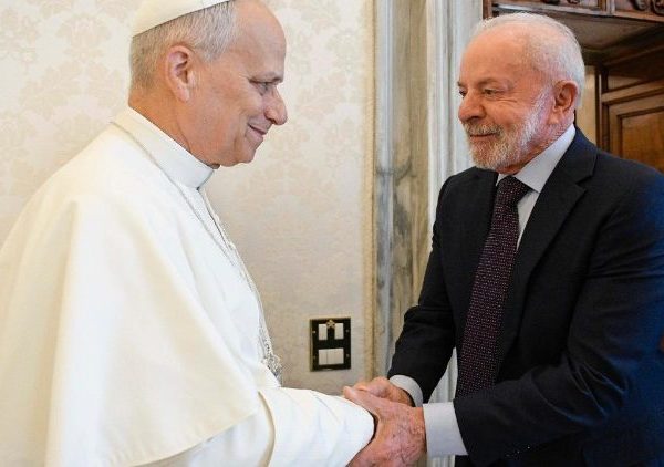 Pope Leo meets with Brazilian President Lula da Silva