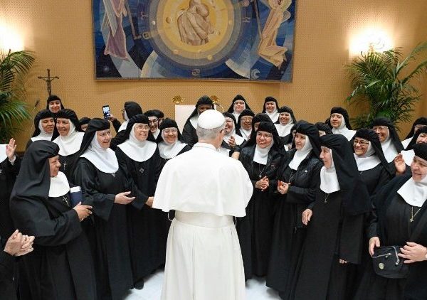 Pope to Augustinian Sisters: The Lord has filled you with joy