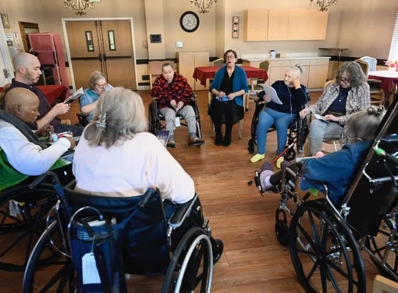 The Rosary Team: Bringing hope to seniors in their final years