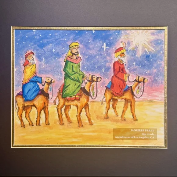 Young artists’ images of Nativity win awards from Missionary Childhood Association