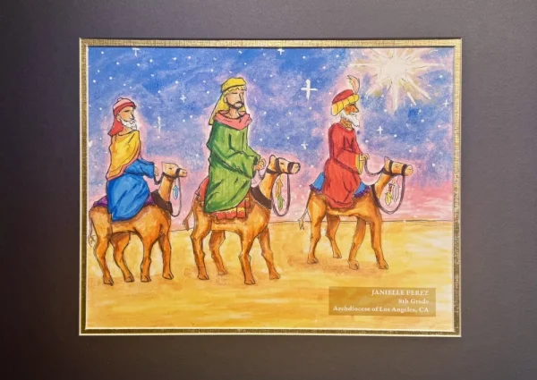 Young artists’ images of Nativity win awards from Missionary Childhood Association